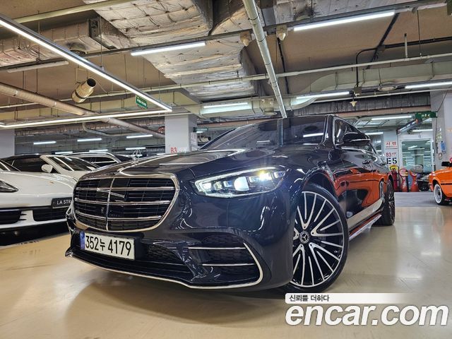 Mercedes-Benz S-Class S500L 4MATIC 2021 года из Кореи