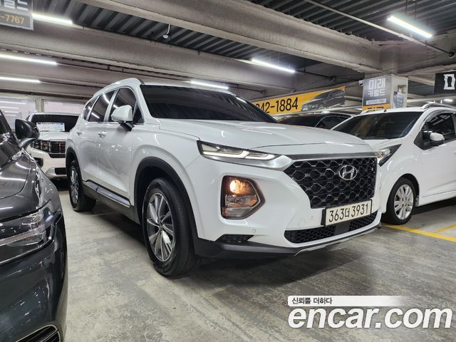 Hyundai Santafe Дизель 2.0 2WD 2020 года из Кореи