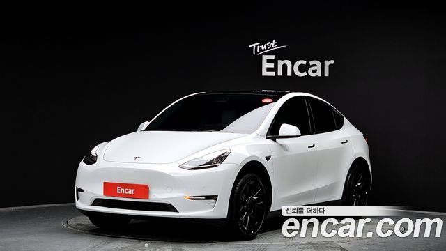 Tesla Model Y Standard RANGE 2021 года из Кореи
