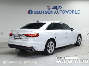 Audi A4 40 TFSI Premium 2021 года из Южной Кореи