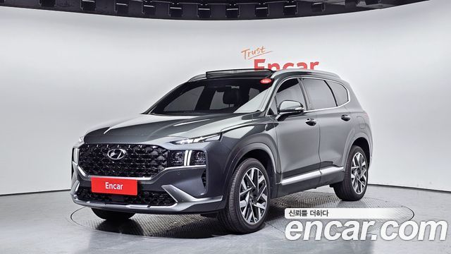 Hyundai Santafe Дизель 2.2 2WD 2021 года из Кореи