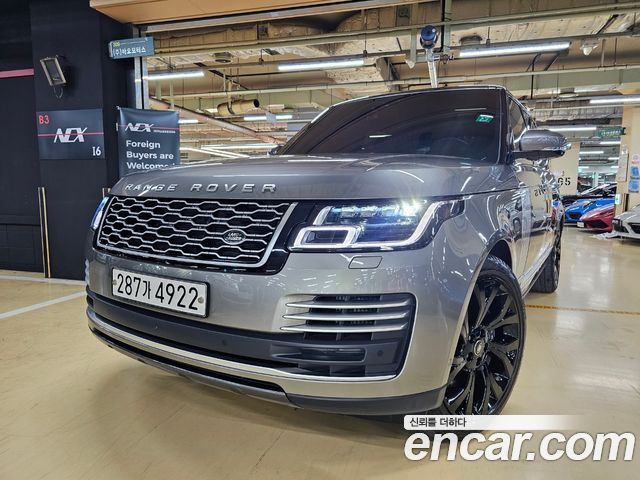 Land Rover Range Rover 4.4 SDV8 AB LWB Дизель 2020 года из Кореи