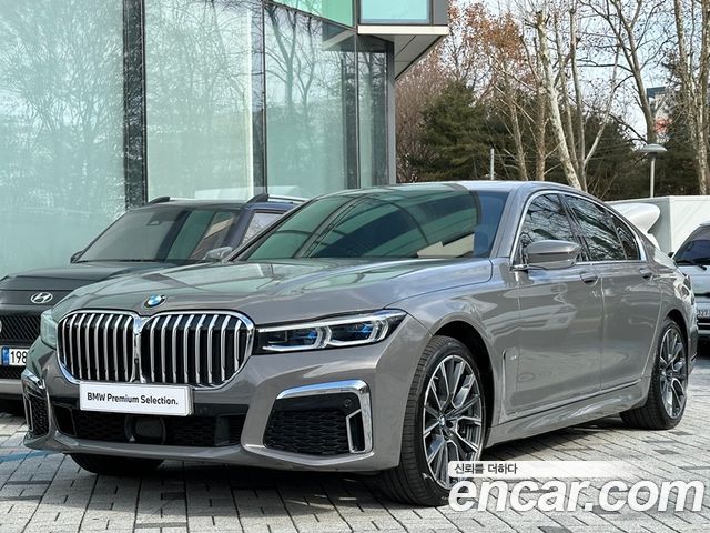 BMW 7-Series 740d xDrive M Sport 2021 года из Кореи