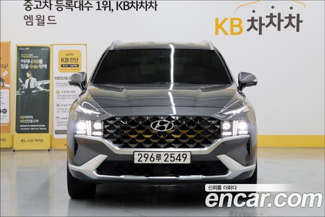 Hyundai Santafe Дизель 2.2 2WD 2021 года из Кореи