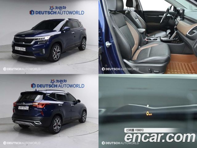 Kia Seltos Бензин 1.6 Turbo 4WD 2020 года из Кореи