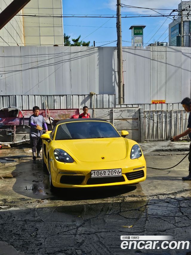 Porsche 718 S 2.5 2020 года из Кореи
