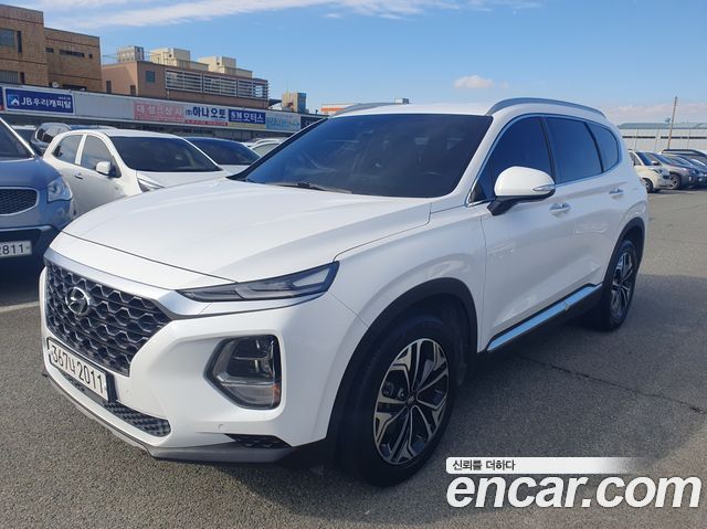 Hyundai Santafe Дизель 2.0 2WD 2020 года из Кореи