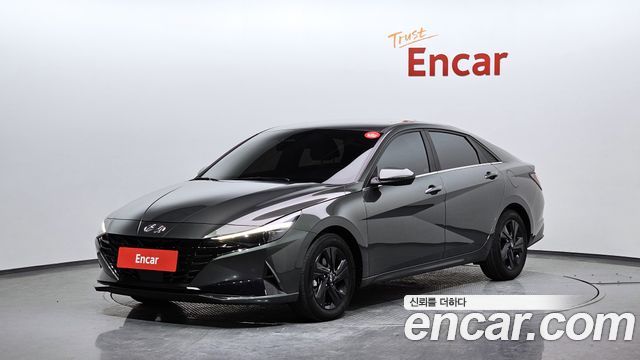 Hyundai AVANTE Inspiration 2021 года из Кореи