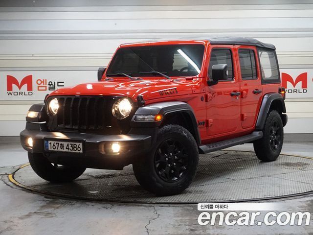 Jeep Wrangler 2.0 Sport 4Door Willys Edition 2020 года из Кореи