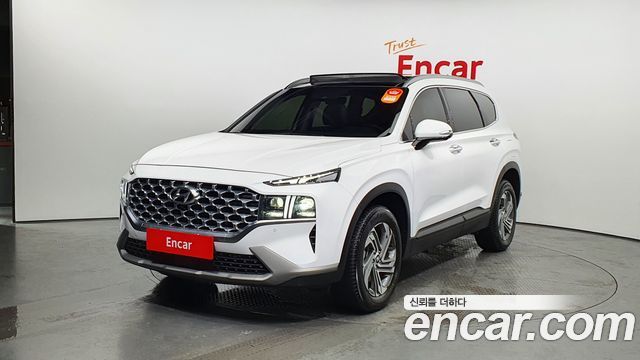 Hyundai Santafe Дизель 2.2 2WD 2021 года из Кореи