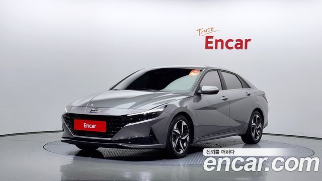 Hyundai AVANTE Inspiration 2021 года из Кореи