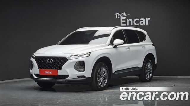Hyundai Santafe Дизель 2.0 2WD 2020 года из Кореи