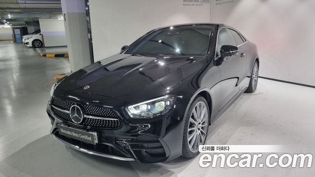 Mercedes-Benz E-Class E450 4MATIC Coupe 2021 года из Кореи