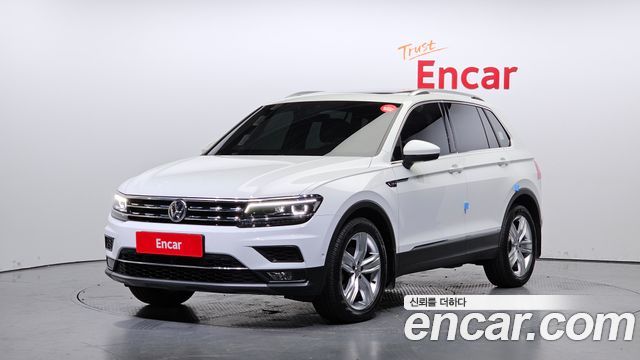 Volkswagen Tiguan 2.0 TDI 4모션 Prestige 2020 года из Кореи