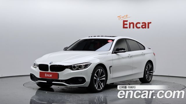 BMW 4-Series 420d xDrive Sport Gran Coupe 2020 года из Кореи