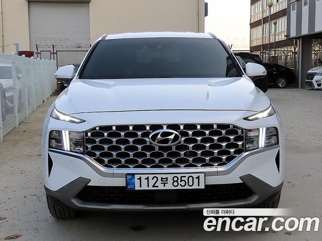 Hyundai Santafe Дизель 2.2 2WD 2021 года из Кореи