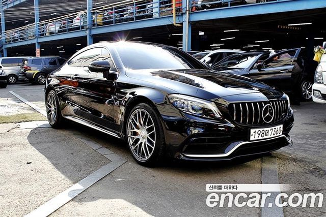 Mercedes-Benz C-Class C63 S AMG Coupe 2020 года из Кореи