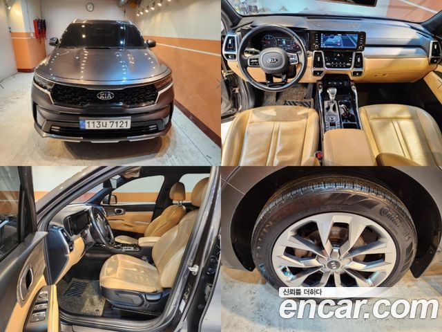 Kia Sorento Дизель 2.2 2WD 2021 года из Кореи