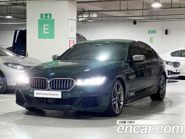BMW 5-Series M550i xDrive 2021 года из Кореи