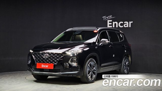 Hyundai Santafe Дизель 2.2 2WD 2020 года из Кореи