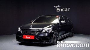 Mercedes-Benz S-Class S63 AMG 4MATIC+ 2020 года из Южной Кореи