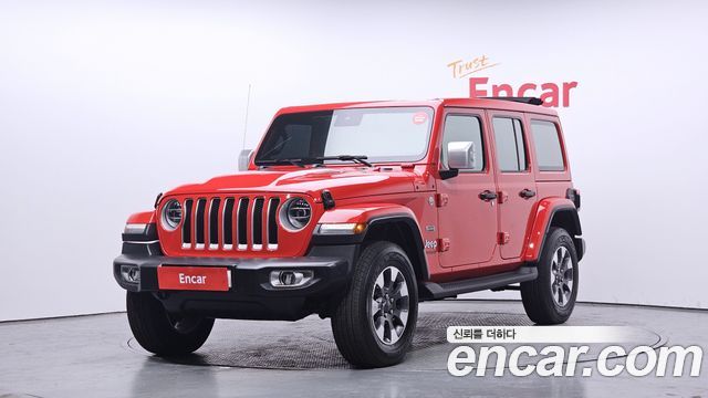 Jeep Wrangler 2.0 Overland Unlimited Top 4Door 2021 года из Кореи