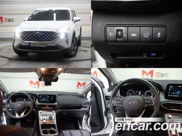 Hyundai Santafe Бензин 2.5T 2WD 2021 года из Кореи