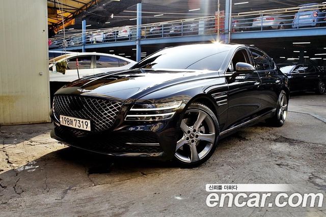 Genesis G80 Бензин 2.5 Turbo AWD 2021 года из Кореи