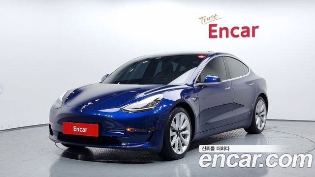 Tesla Model 3 Standard RANGE Plus 2020 года из Кореи