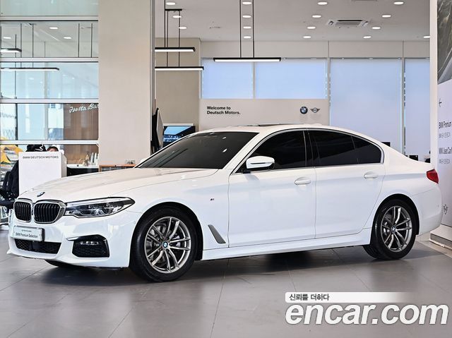 BMW 5-Series 520d xDrive M Sport Plus 2020 года из Кореи