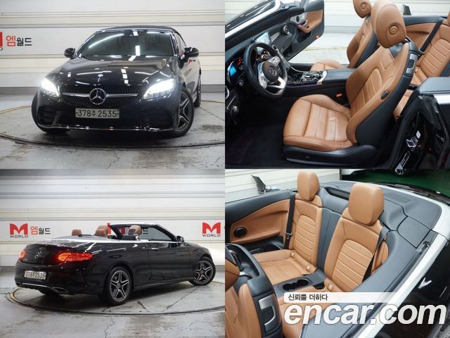 Mercedes-Benz C-Class C200 Cabriolet 2019 года из Кореи