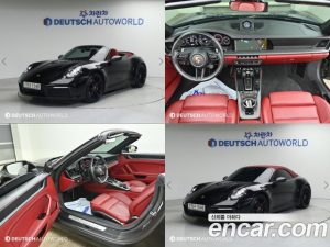 Porsche 911 CARRERA 4S Cabriolet 2020 года из Южной Кореи