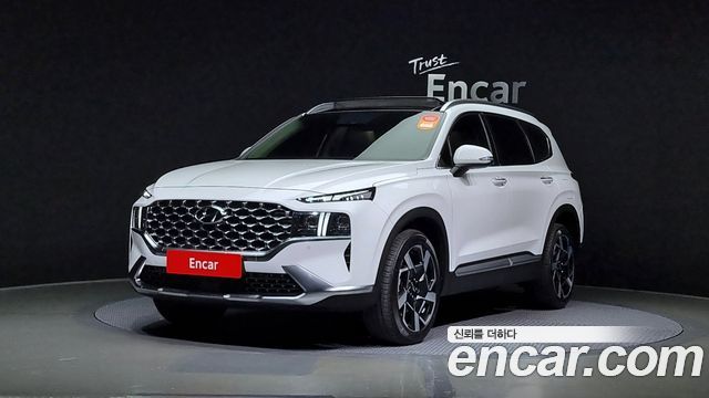 Hyundai Santafe Дизель 2.2 2WD 2021 года из Кореи