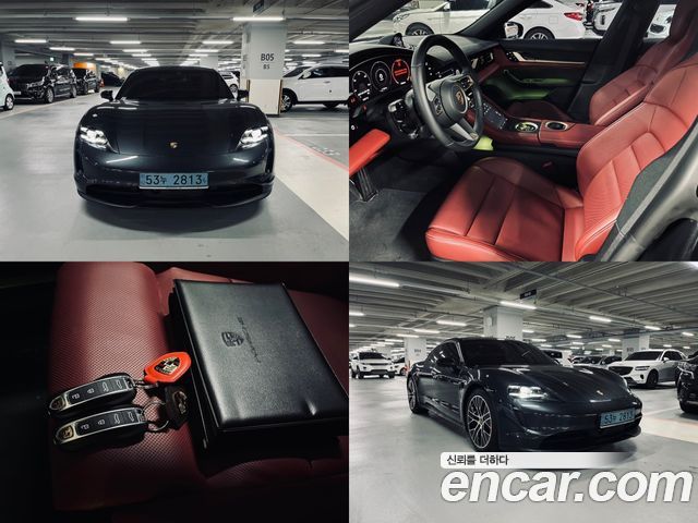 Porsche Taycan 4S 2021 года из Кореи