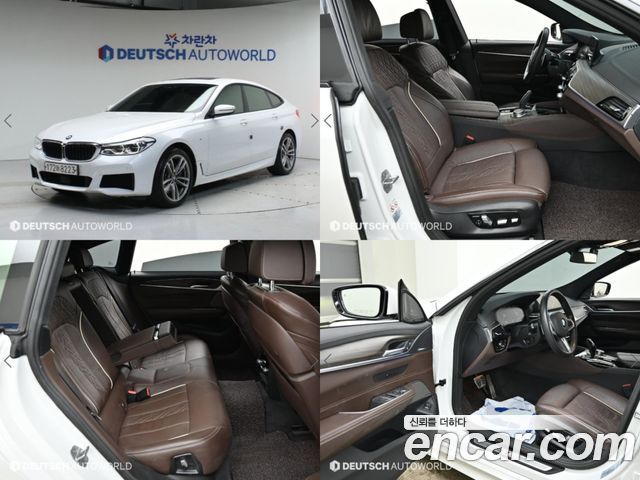 BMW Gran Turismo 630i xDrive M Sport 2020 года из Кореи