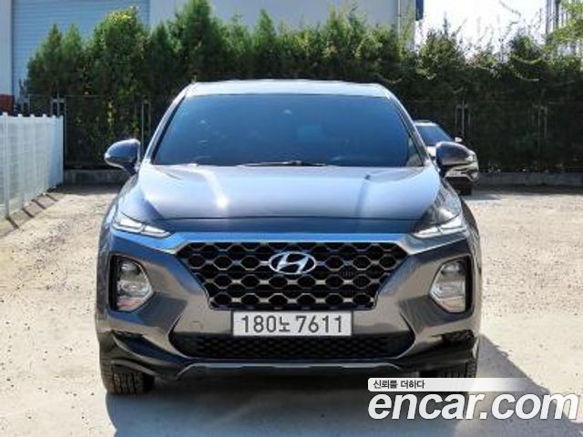 Hyundai Santafe Дизель 2.0 2WD 2020 года из Кореи
