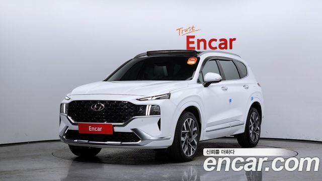 Hyundai Santafe Дизель 2.2 2WD 2021 года из Кореи