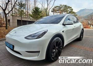 Tesla Model Y LONG RANGE 2021 года из Южной Кореи