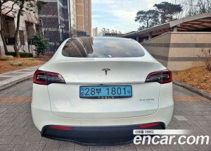 Tesla Model Y LONG RANGE 2021 года из Южной Кореи
