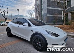 Tesla Model Y LONG RANGE 2021 года из Южной Кореи