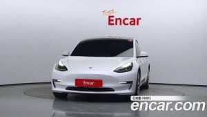 Tesla Model 3 LONG RANGE 2021 года из Южной Кореи