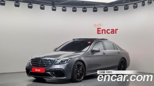 Mercedes-Benz S-Class S63 AMG 4MATIC+ 2020 года из Кореи