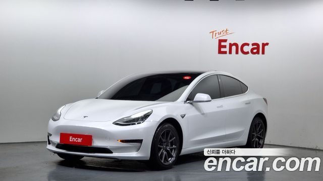 Tesla Model 3 Standard RANGE Plus 2020 года из Кореи