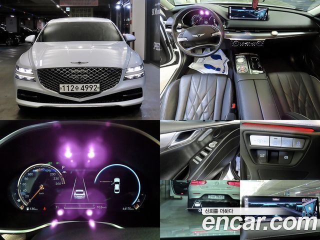 Genesis G80 Бензин 2.5 Turbo AWD 2021 года из Кореи