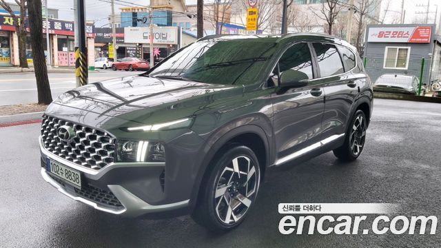 Hyundai Santafe Дизель 2.2 2WD 2021 года из Кореи