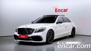 Mercedes-Benz S-Class S63 AMG 4MATIC+ 2020 года из Южной Кореи
