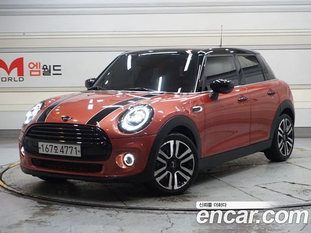 Mini Cooper 5Door ROSEWOOD Edition 2020 года из Кореи