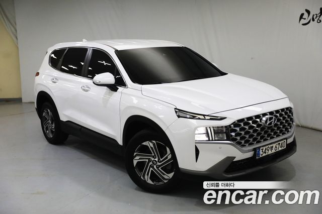 Hyundai Santafe Дизель 2.2 2WD 2021 года из Кореи