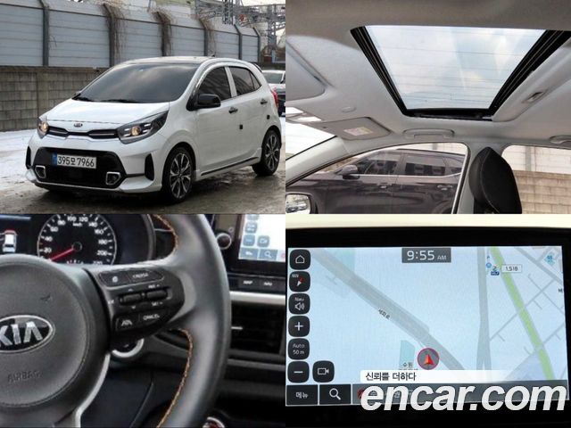 Kia morning Signature 2021 года из Кореи