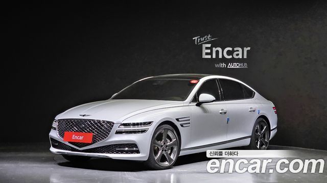 Genesis G80 Бензин 3.5 Turbo AWD 2022 года из Кореи